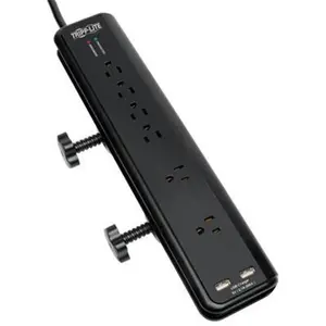 Tripp Lite TLP606DMUSB Surge Desk Mount 6 Outlet