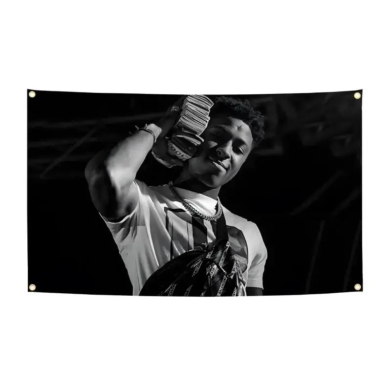 Rectangular Never Broke Again Hip Hop Artist Digital Print Colorful Tapestry - 60x40in Lightweight to Carry Home Supplies, Machine Washable Decoration, Brightening College Dorm Wall Art Holiday Gift,sohochic