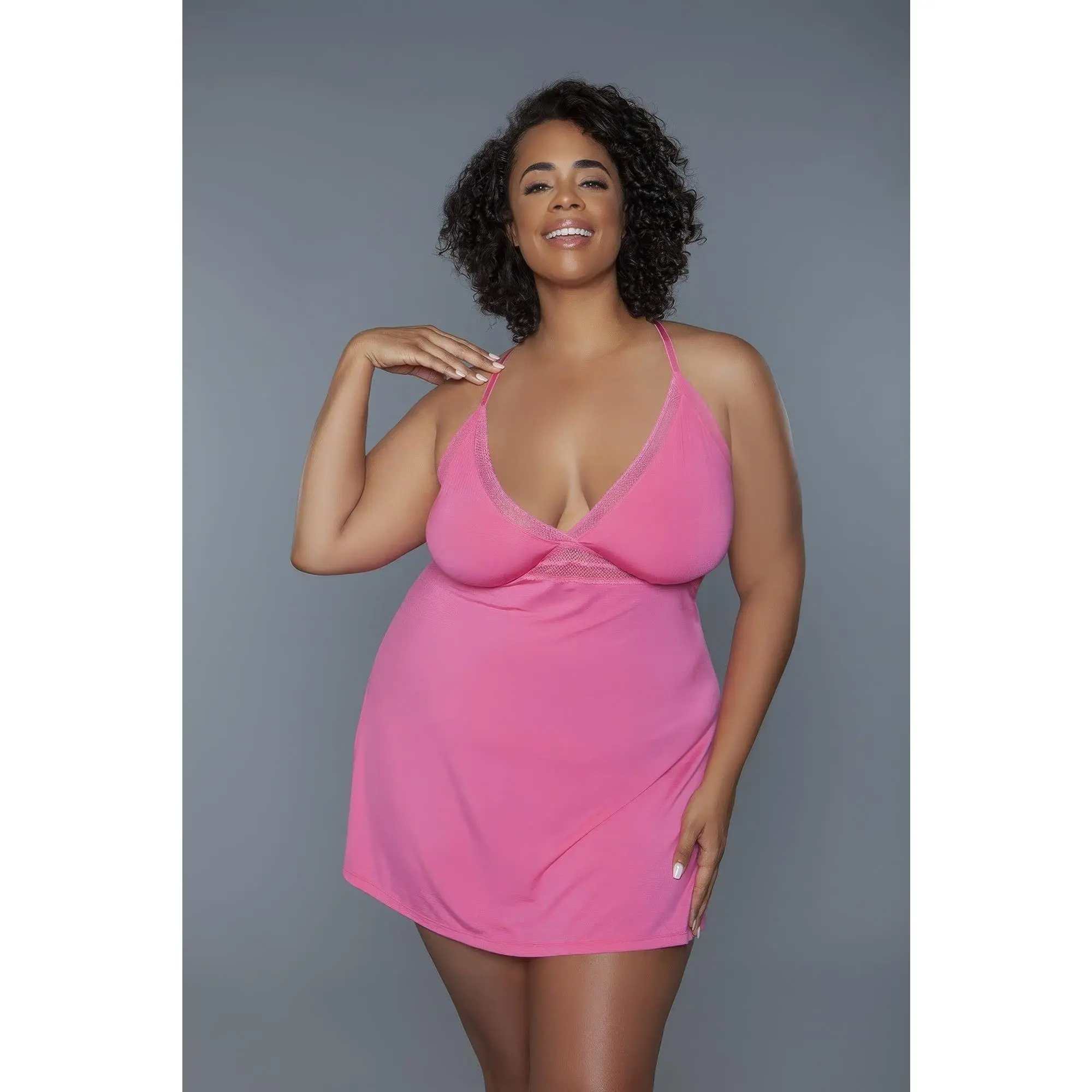1 Pc Mini-length Babydoll