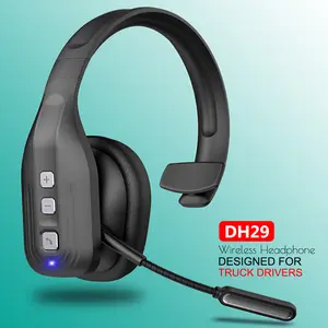 Wireless Trucker Bluetooth Headset Noise Canceling Headphone with Mic Designed for Truck Drivers High-Quality Sound and Comfortable Fit Electronic Audio