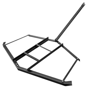 Professional 84" Driveway Drag Harrow Grader – Dual Adjustable Bars, Tow-Behind Attachment for ATV, UTV, Lawn & Garden Tractor – Perfect for Field & Driveway Leveling – Achieve Smooth Landscaping Results with Heavy-Duty Build & Easy Towing!