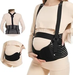 2026 New Maternity 3-Piece Set - Belly Support Belt, Waist Strap Combo for Pregnancy Middle and Late Stages (Indoor Recreation Gear)