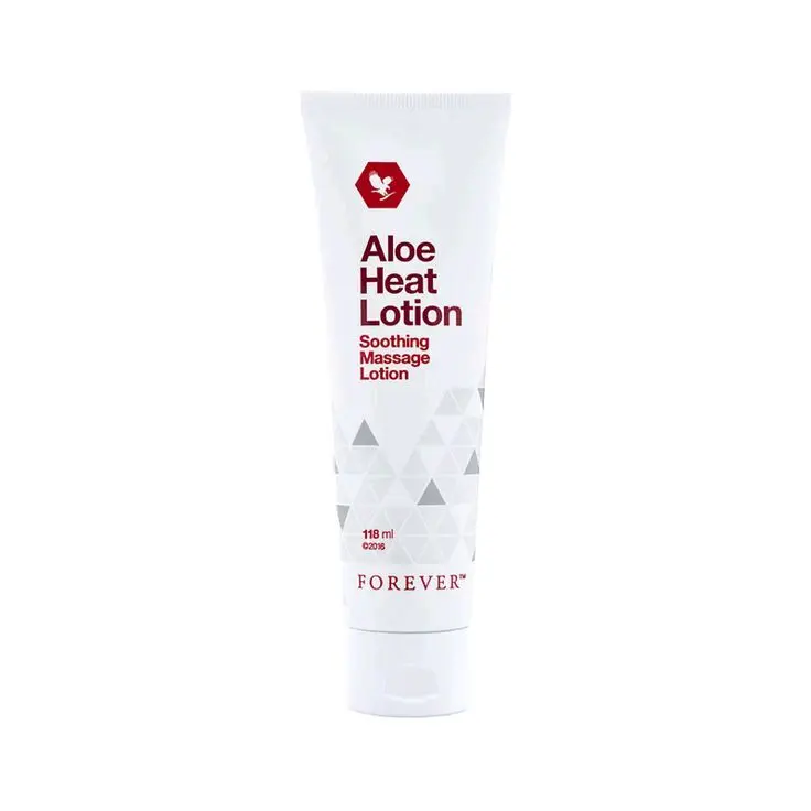 Forever Living Forever Aloe Heat Lotion with Menthol & Eucalyptus - Skin Nourishment - Vegan Friendly Formula - 4 fl oz Pack of 1 - Soothing Massage Lotion - Gluten Free
