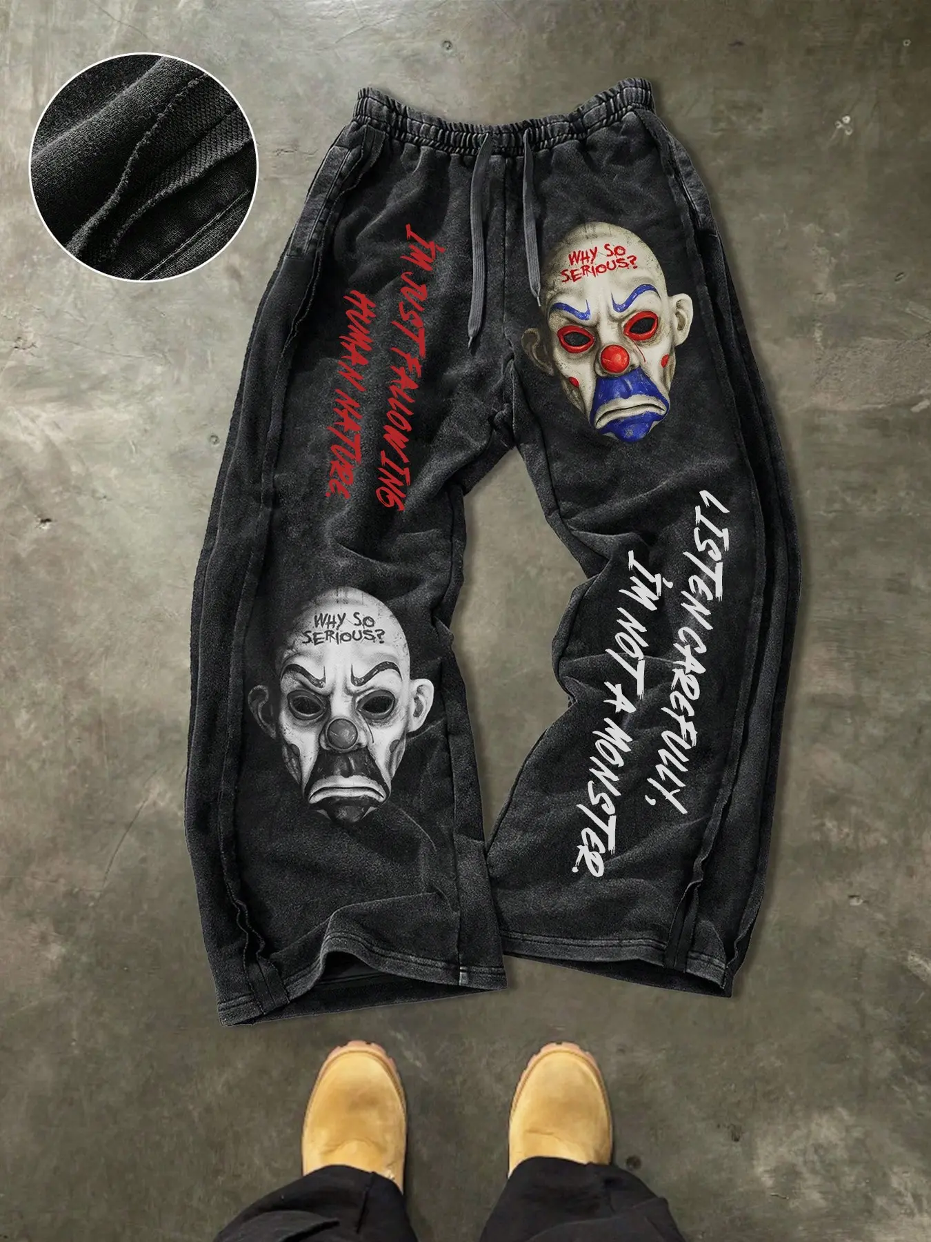 Men's Casual Cotton Sport Pants, Geometric Print, Drawstring Waist, Ankle Length, Street Style, All Seasons, Ideal for Outdoor & Parties, Drawstring Sports Pants, Knitted Sports Pants, Casual Sports Bottoms, Casual Sport Trousers