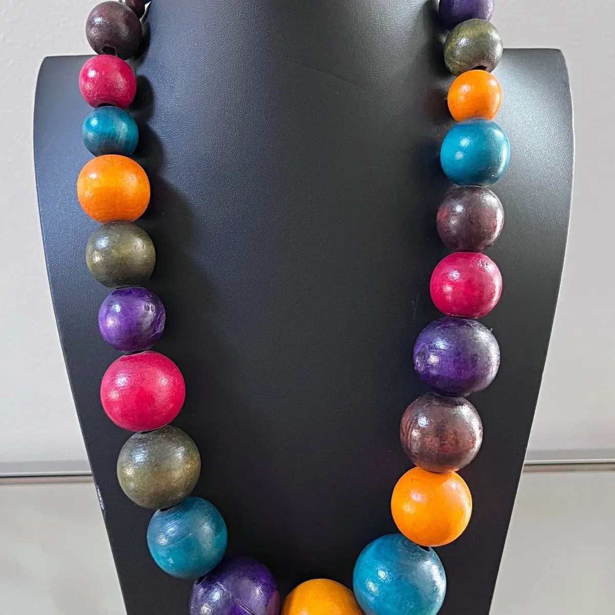 Wooden Necklaces for Women - Natural Wood Material