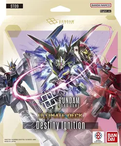 Bandai Gundam Card Game Starter Deck 09: Destiny Ignition (ST09) – Ready-to-Play Trading Card Deck