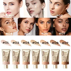 Long-Lasting Matte Foundation Stick, Waterproof & Sweatproof Concealer & Base, Lightweight with Natural Ingredients for Daily Commute & Outdoor Activities.