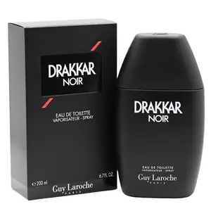 DRAKKAR NOIR by Guy Laroche Cologne for Men EDT 6.7 / 6.8 oz New in Box