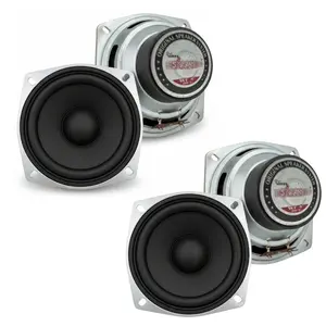 5 Core 4 Inch Subwoofer Pair 200W Car Audio Sub Woofer 4 Ohm Deep Bass Replacement Loud Speaker