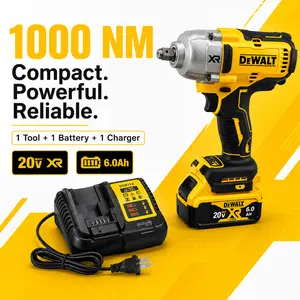 Dewalt DCF900 Cordless Impact Wrench:20V,1000N·m,6.0Ah Li - Ion Battery,Multi - Speed,For Automotive&Industrial Tasks