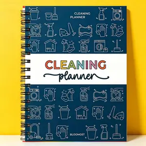 ADHD Cleaning Planner - Cleaning Schedule and Checklist Organizer for Adults and Teens - Daily, Weekly & Monthly Household Cleaning Checklist for ADHD Minds - Stress-Free Housework