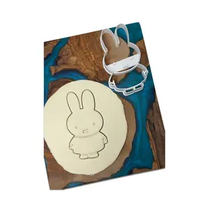 Miffy Cookie Cutter - Adorable Rabbit-Shaped Cookies for Baking Enthusiasts - Versatile Utensil for Delightful Cookie Creations