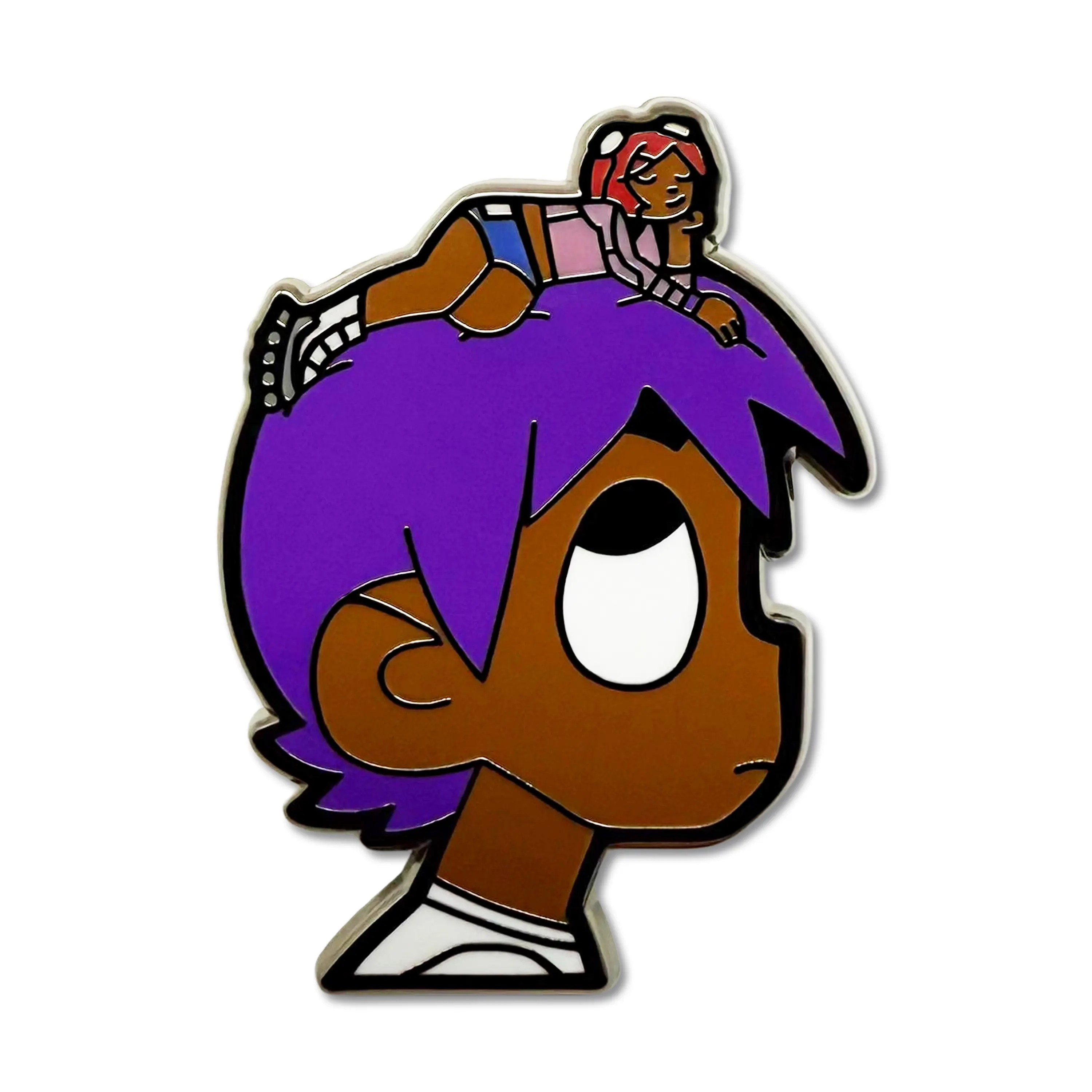 Purple Hair Pin Purple Hair Pin