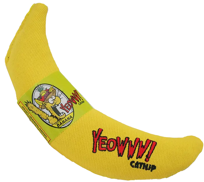 YEOWWW!  CATNIP  BANANA