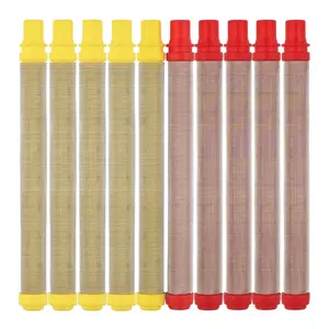 10 piece set of airless spray gun filter -100/200 mesh size, durable plastic/metal structure, no need for power supply, home decoration tool accessories, Sprayer Attachment, Paint Spraying Tool