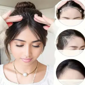 Fluffy Side Swept Straight Wig, No One Knows It's A Wig!Natural Daily Wear Synthetic Hair with Flip Bangs, Heat Resistant Fiber for Easy Styling, Perfect for Party & Going Out glitter Christmas Party Costume Set Satin Sleeping Costume Wig blue clip-in