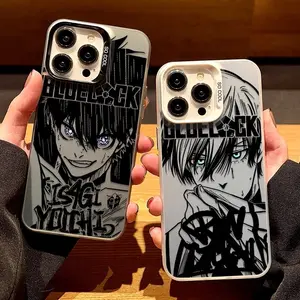Blue Lock Isagi Yoichi & Rin Itoshi Manga Style Phone Case Collection  For Apple iPhone  17 16 15 14 13 12 11 Pro Max Air
