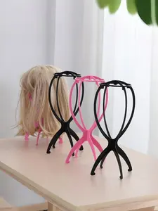 3 pieces Wig Stand, Wig Head Stand, Wig Holder for Multiple Wigs, Durable & Secure Design, Ideal for Styling & Displaying, Mannequin Head Stand