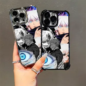 Jujutsu Kaisen Gojo Satoru Anime Phone Case for Anime Fans Compatible with iPhone 11/12/13/14/15/16 (Pro Max/Plus)