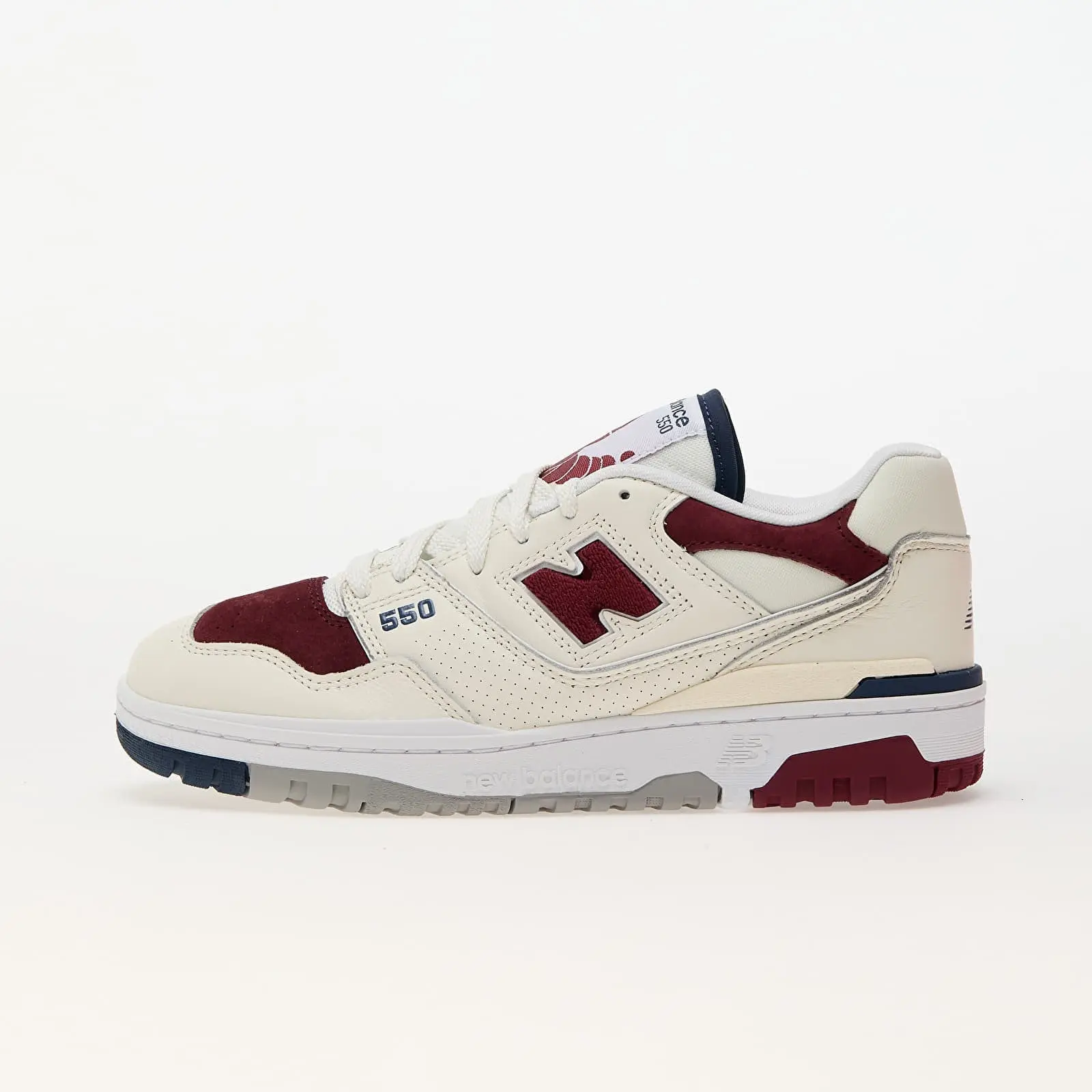 New Balance 550 Maroon Navy (Men's) BB550VRC