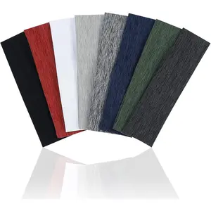 8 Pack  Headbands for Men & Women, Elastic Soft Fabric Non-Slip Hair Bands Hair Warp Running Cycling  Tennis Basketball Daily Workout