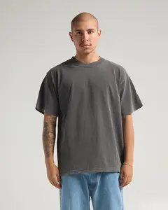 Garment Dye Reverse Tee - Versatile Design for Various Styles and Outfits