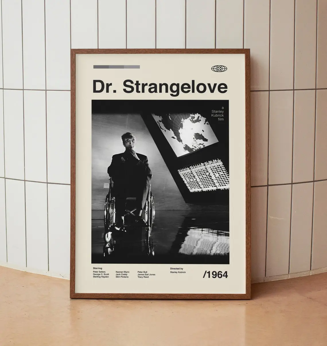 Dr Strangelove Poster Wall Art Decor for Room Aesthetic Home Decoration Modern Trendy Design Gift Idea