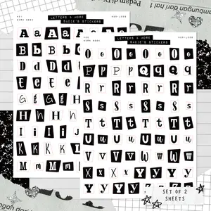 Burn Book Letter Set • Letters & More