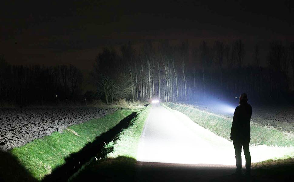 99,000 Lumens Rechargeable LED Flashlight | Ultra Bright High Lumens Flash Light with 5 Lighting Modes | Powerful IPX7 Waterproof Handheld Torch for Camping, Hiking, Home & Power Outages | Must-Have Outdoor & Emergency Gift daily corner