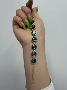 Lydia(10819)gc.Abalone Shell Bracelet