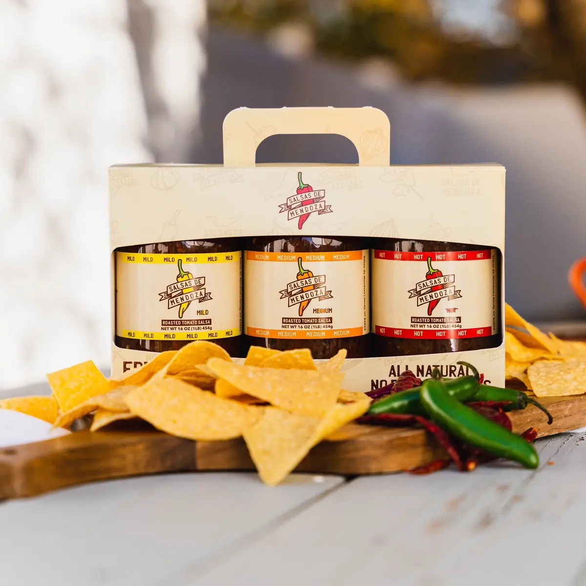 Tri pack salsa Gluten Free GMO Free Natural Sugar Free Dairy Free Low Sugar Low Fat Bottle Organic Food Tomato