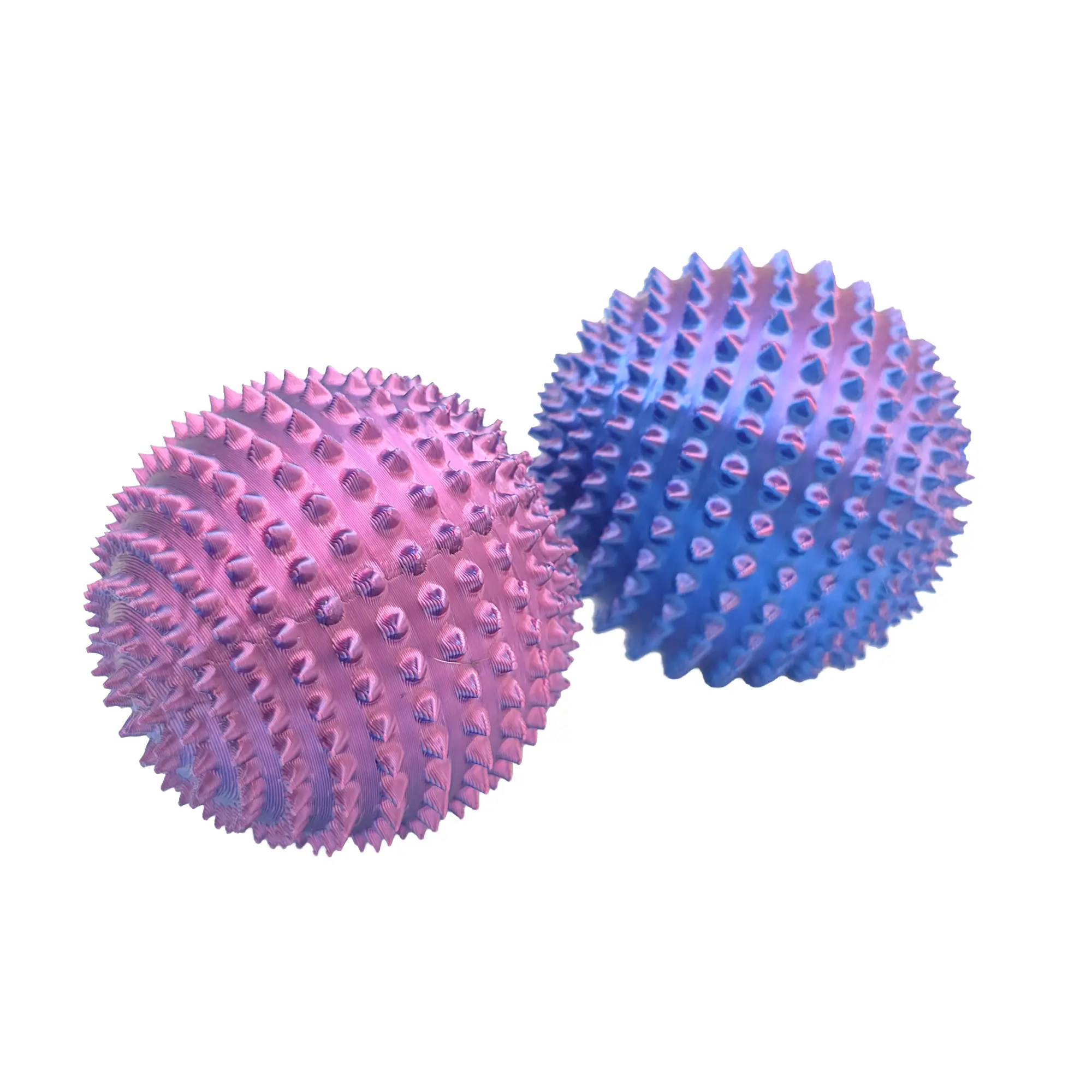 Yutelme Small 10g Spiky Sensory Balls - 2-Count Multi-Pack Battery-Free Manual Hand Massage Tools, Massagers for Adults' Body Care, Hospital Labor Pain Relief, Asmr, Sensory Products, Durable, First-Time Moms, Foot Massage & Reflexology