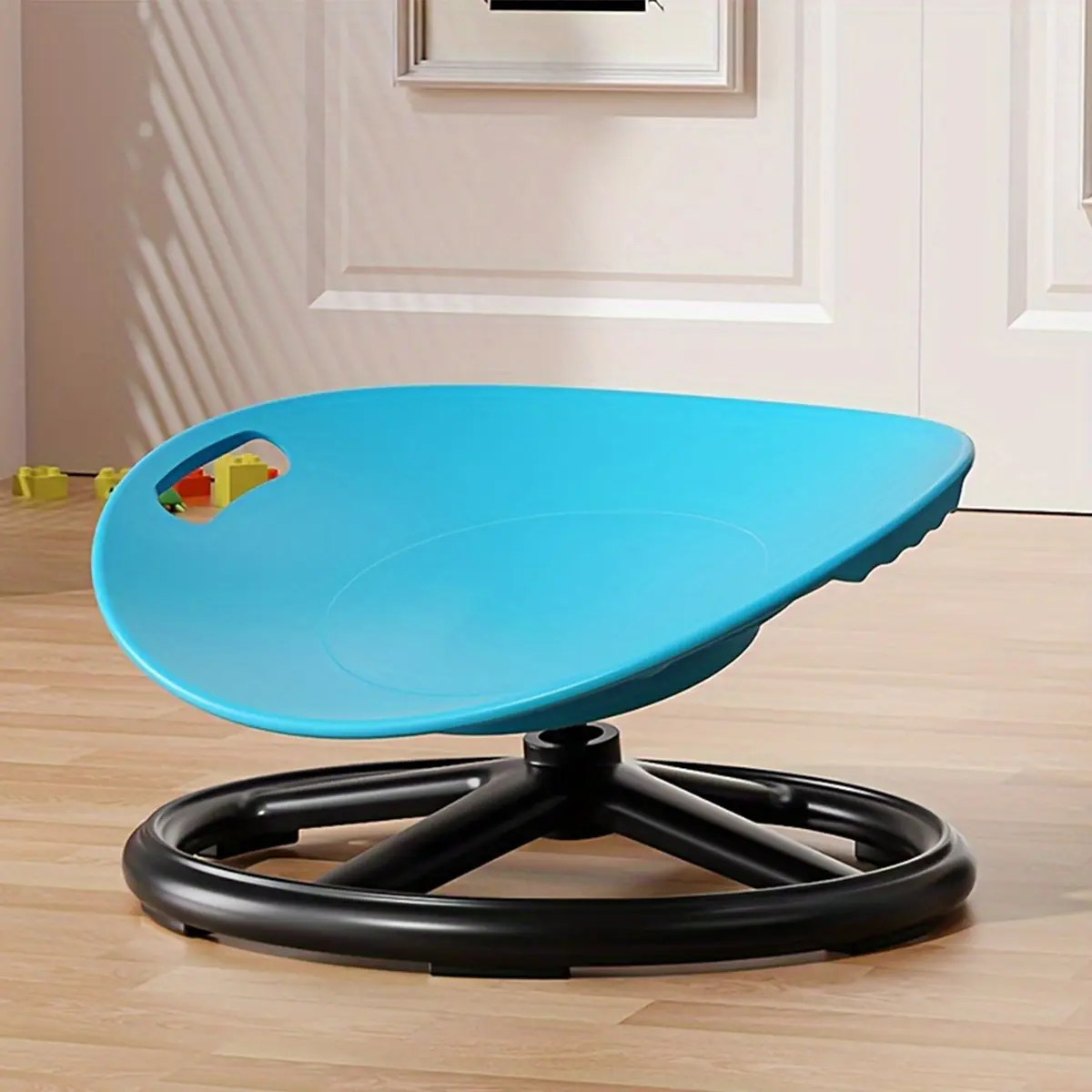 One sensory integration training chair, a circular Round rotating chair, Swivel Chair, Kid Chair, Sensory Spinning Chair, is suitable for balance training and body coordination training, and is very suitable for the growth of children and teenagers Home