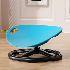 One sensory integration training chair, a circular Round rotating chair, Swivel Chair, Kid Chair, Sensory Spinning Chair, is suitable for balance training and body coordination training, and is very suitable for the growth of children and teenagers Home