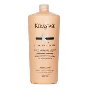 Kérastase Curl Manifesto Bain Hydratation Douceur Shampoo Gentle Creamy Shampoo - For Curly, Very Curly &amp; Coily Hair (Salon Size)