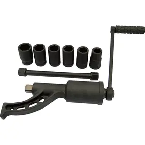 212 MAIN Nut Buster Torque Multiplier - 58:1 Ratio, High Torque Lug Nut Loosening Tool with 6 Sockets, Sports & Outdoor Fishing Leisure Equipment, Six Sockets