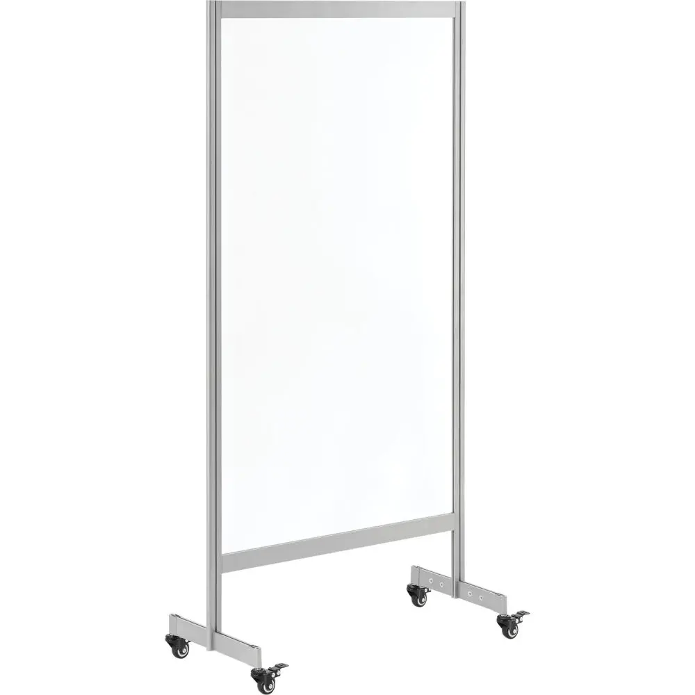 Global Industrial 695871 Clear Mobile Divider - Acrylic 30 x 60 in.