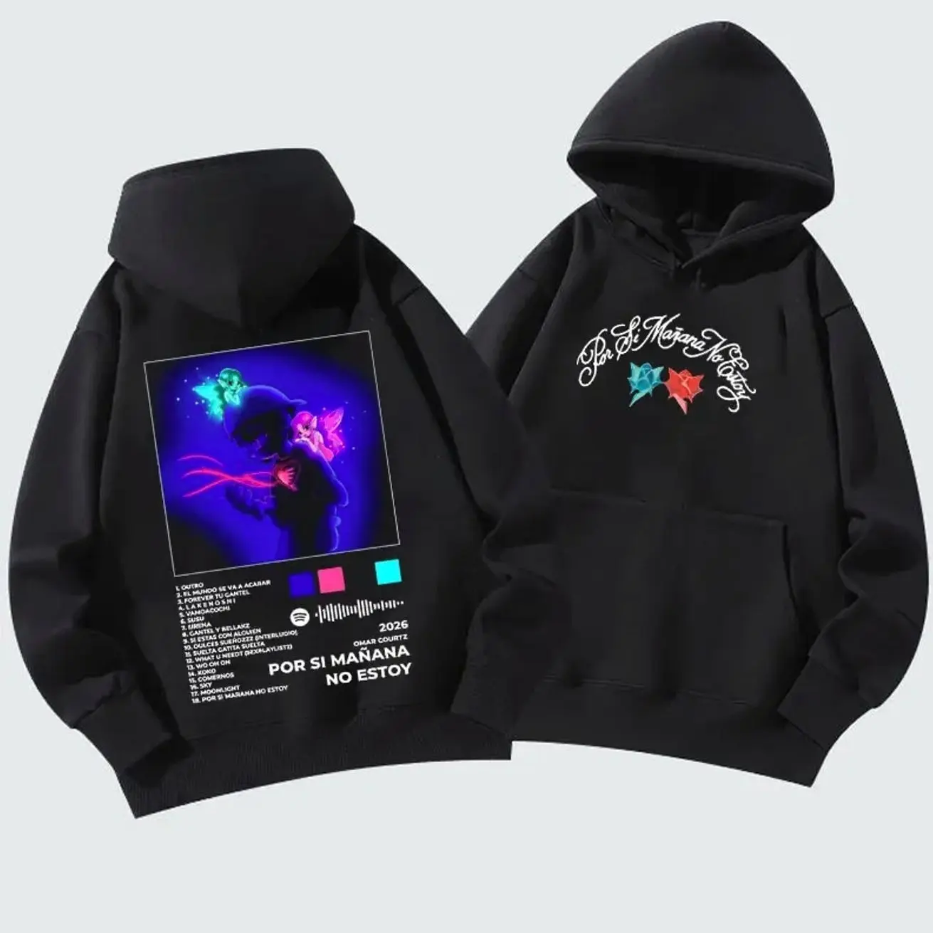 Omar Courtz Music Fan Hoodie Casual Streetwear Sweatshirt HY1525