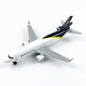 Ups Airplane Md Model Aircraft, Die-Cast Metal Collectible Plane Toy, Perfect Gift for Aviation Enthusiasts & Holiday Present
