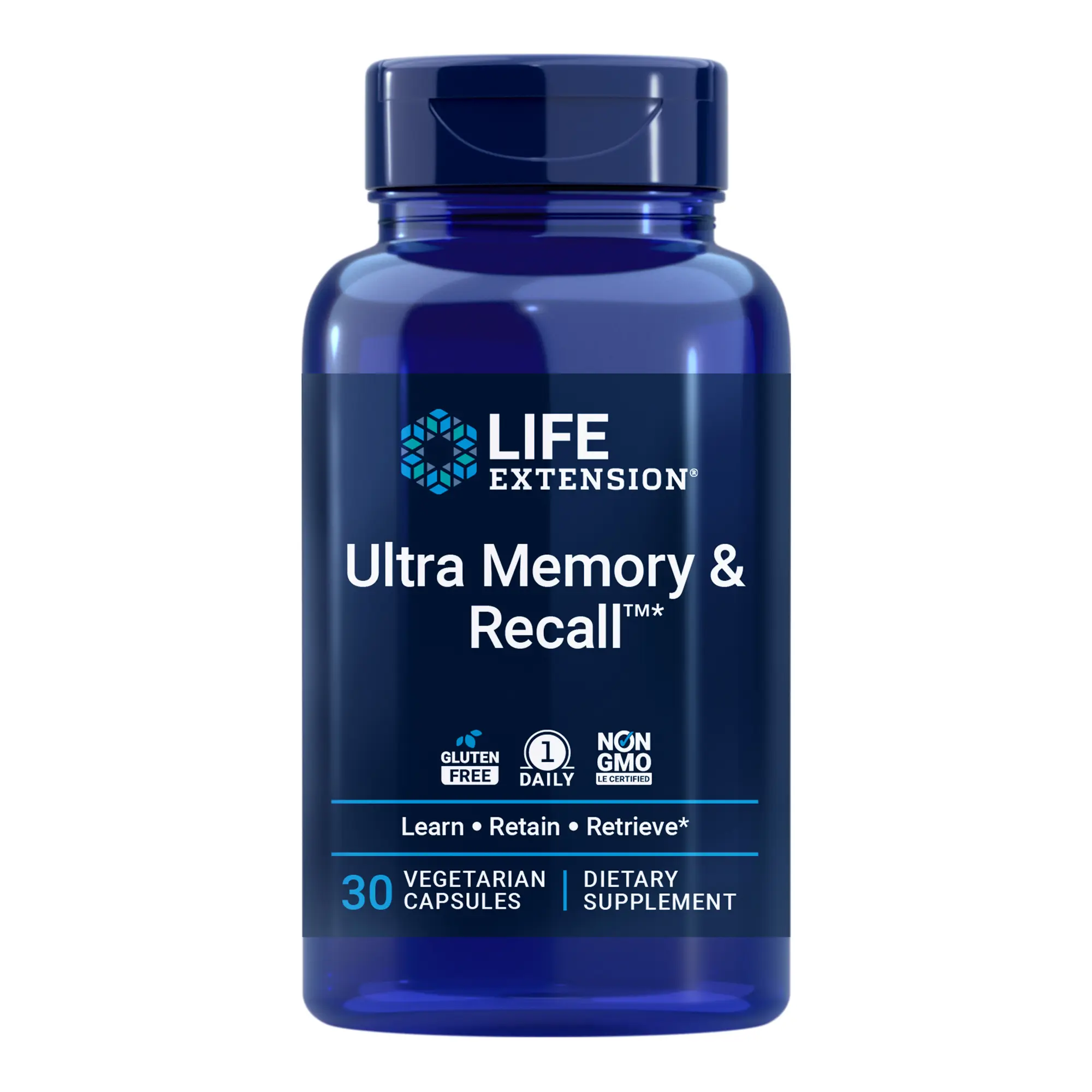 Life Extension Ultra Memory & Recall™ 30 Vegetarian Capsules