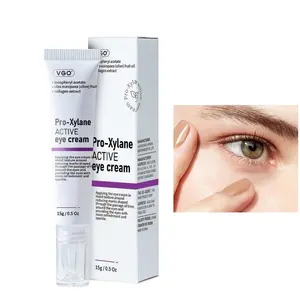 VGO Eye Cream 2% Pro-Xylane Eye Repair Cream for Dark Circles & Puffiness Under Eyes, Pro Xylane + 6D Hyaluronic Acid to Firm Skin, Reduce Wrinkles, Fine Lines, 15g/0.5 Oz