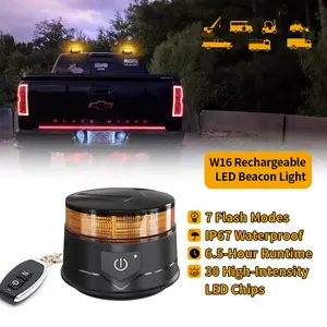 AgriEyes W16 Series LED Beacon Lights, Emegency Warning Lights for Vehicles.