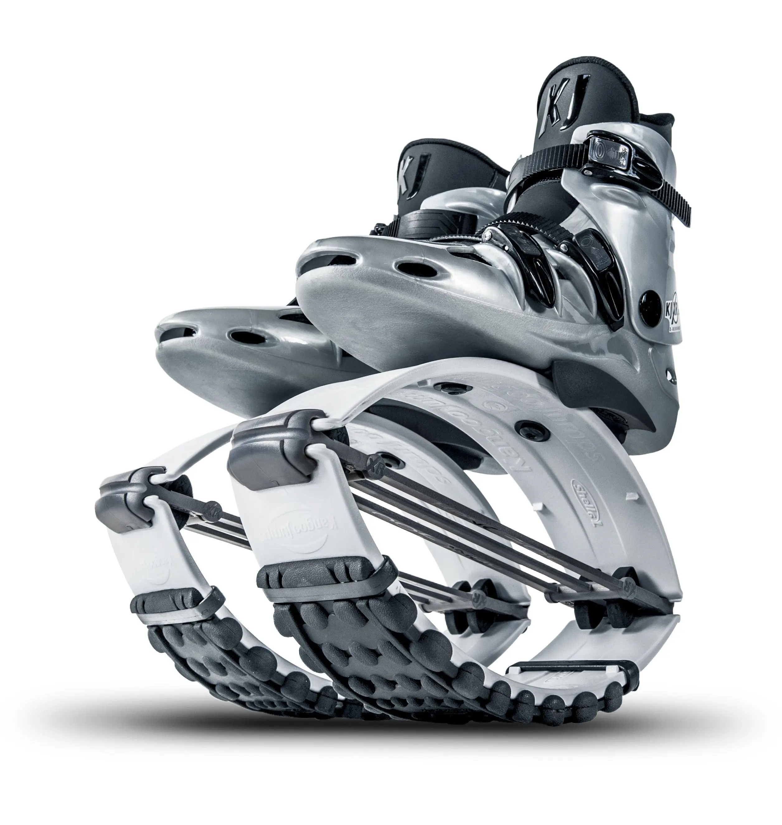 Kangoo Jumps KJ-XR3se Blanco Negro Botas de rebote con envío gratis!!