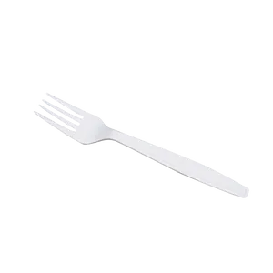 [1,000 pcs] Karat PP Plastic Heavy Weight Forks Wrapped, White/Black
