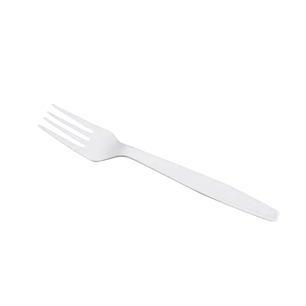 [1,000 pcs] Karat PP Plastic Heavy Weight Forks Wrapped, White/Black