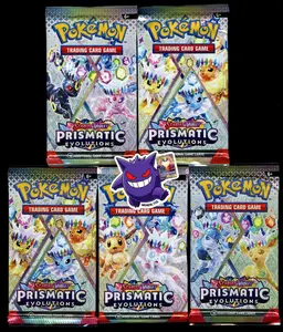 Prismatic Evolutions 5 Booster Packs