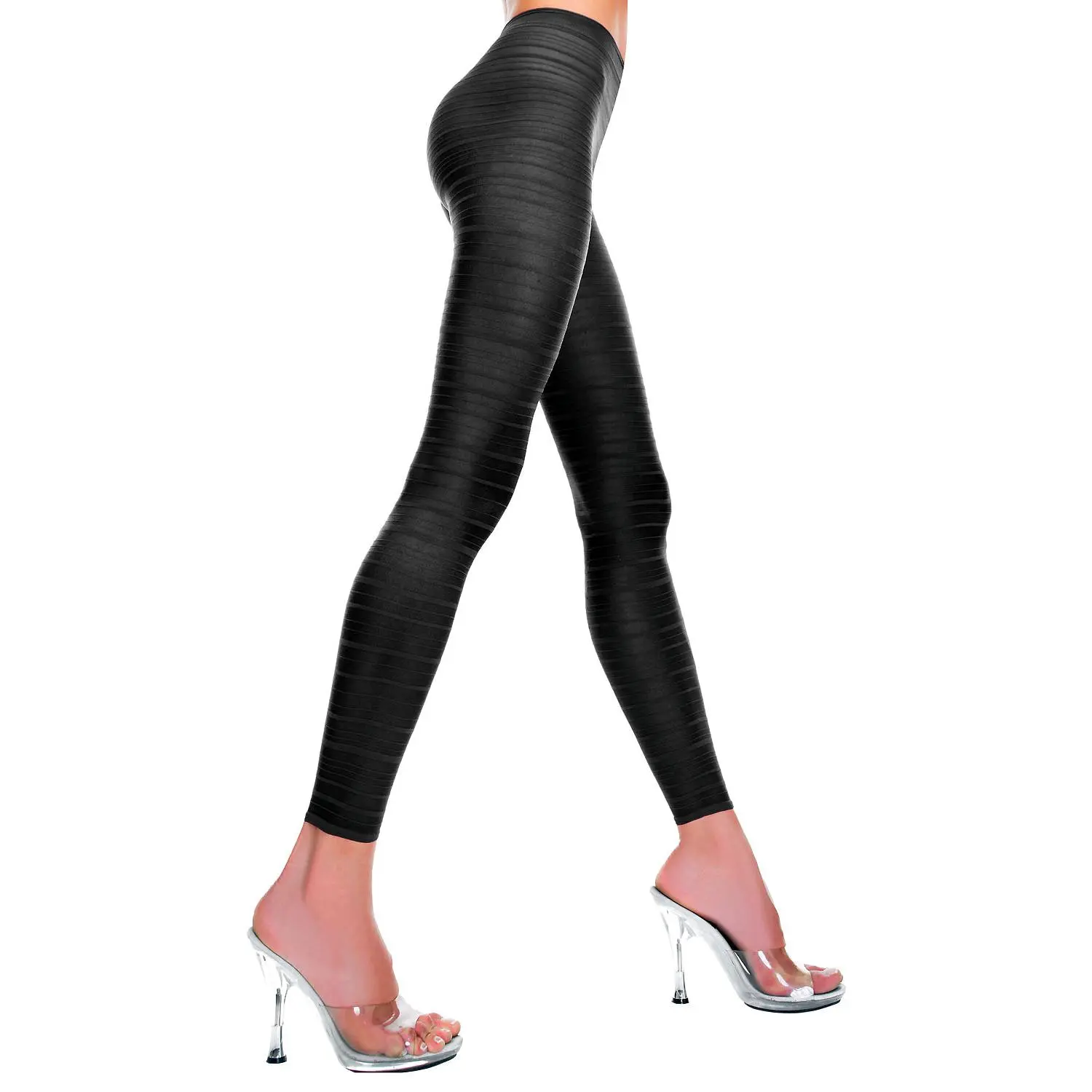 Ultra sheer leggings BLACK
