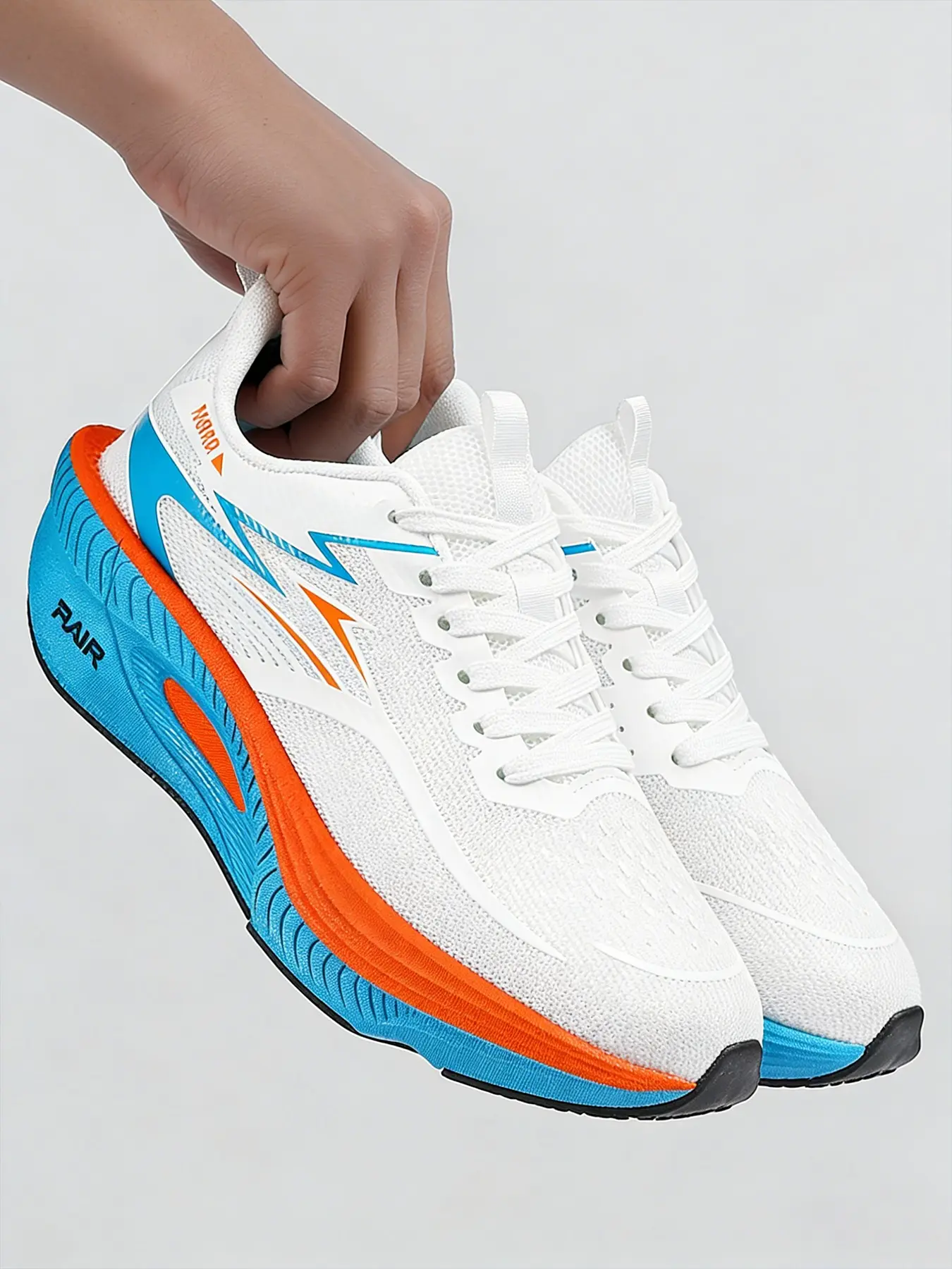 Men's Breathable Mesh Casual Running Shoes, Lightweight Soft Sole Shock Absorption Daily Jogging Sports Sneakers Trendy Versatile Men Casual Trainers Athletic Running Shoes, Sporty Running Shoes, Workout Sneakers