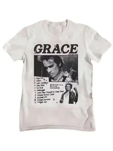 Jeff Buckley Mystery Boy Tour 1995 Music Concert T-Shirt, Couple Top Matching Casual Comfort Summer Choice High Quality