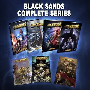 Black Sands Full Series Bundle Signed! 4 hardcovers, 3 single issues